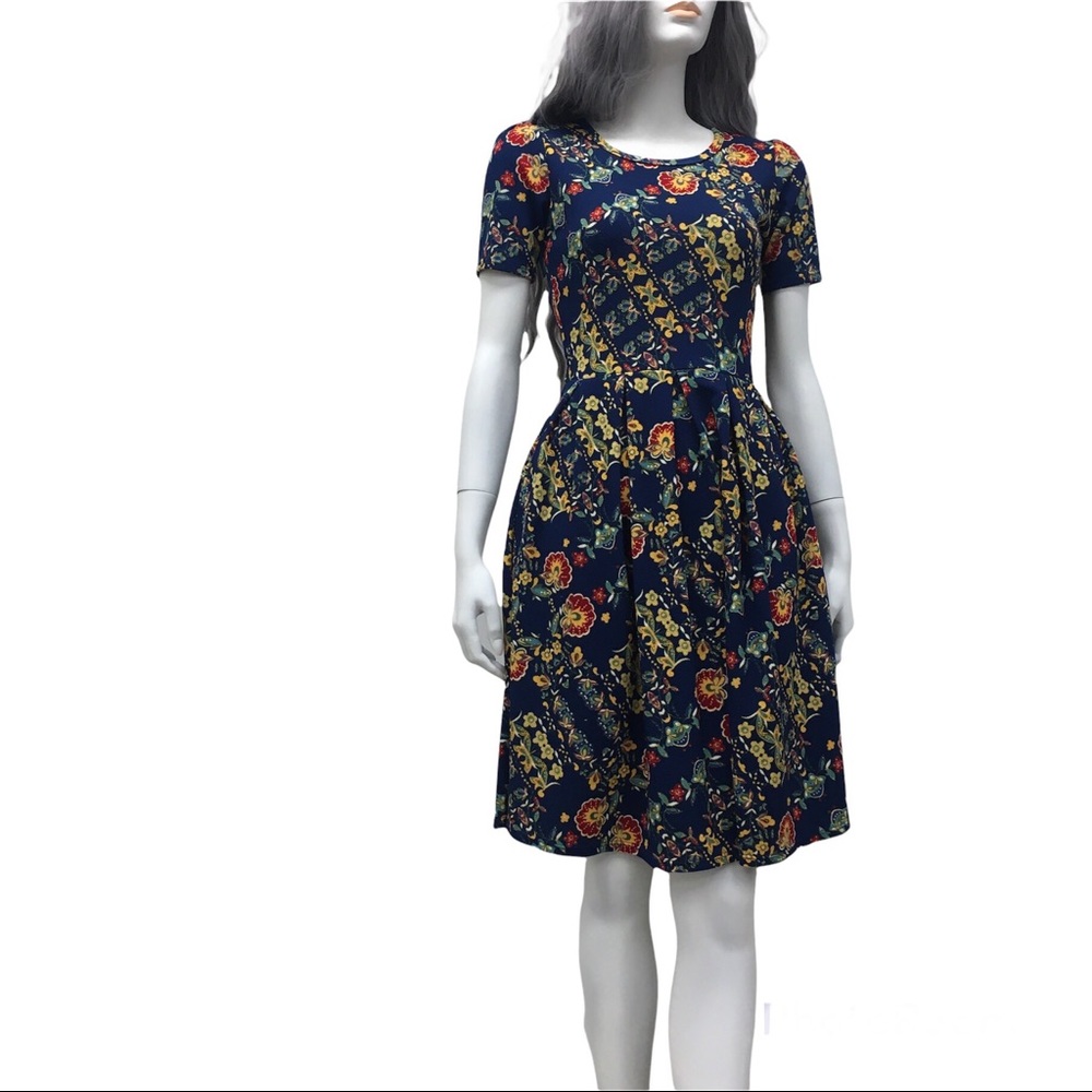LuLaRoe Floral Dress XS